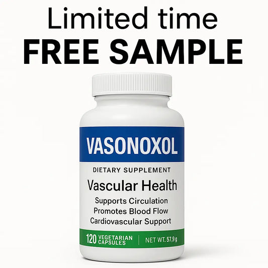 Free Sample (while supplies last) Join the many thousands benefiting from Panoxol, now Vasonoxol - Vasonoxol