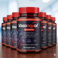 Vasonoxol® Annual Pack (12 Bottles) – 1,440 Capsules | Full Year Nitric Oxide Supply