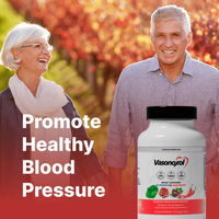Vasonoxol® 3-Pack – 360 Capsules | US-Patented Nitric Oxide Supplement for Cardiovascular Support