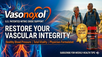 Vasonoxol® Annual Pack (12 Bottles) – 1,440 Capsules | Full Year Nitric Oxide Support
