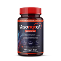 Vasonoxol® Annual Pack (12 Bottles) – 1,440 Capsules | Full Year Nitric Oxide Support